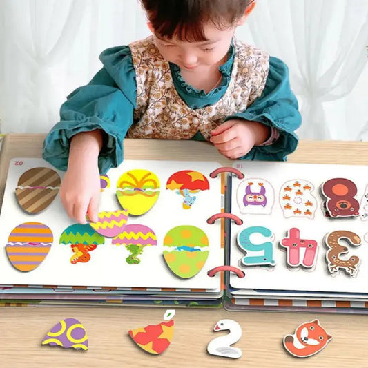 Livre d'activités Montessori pour enfants